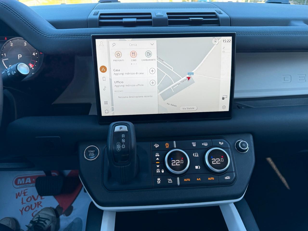 Land Rover Defender 110 3.0d i6 mhev S awd 200cv 7 p 5 ANNI GARANZIA