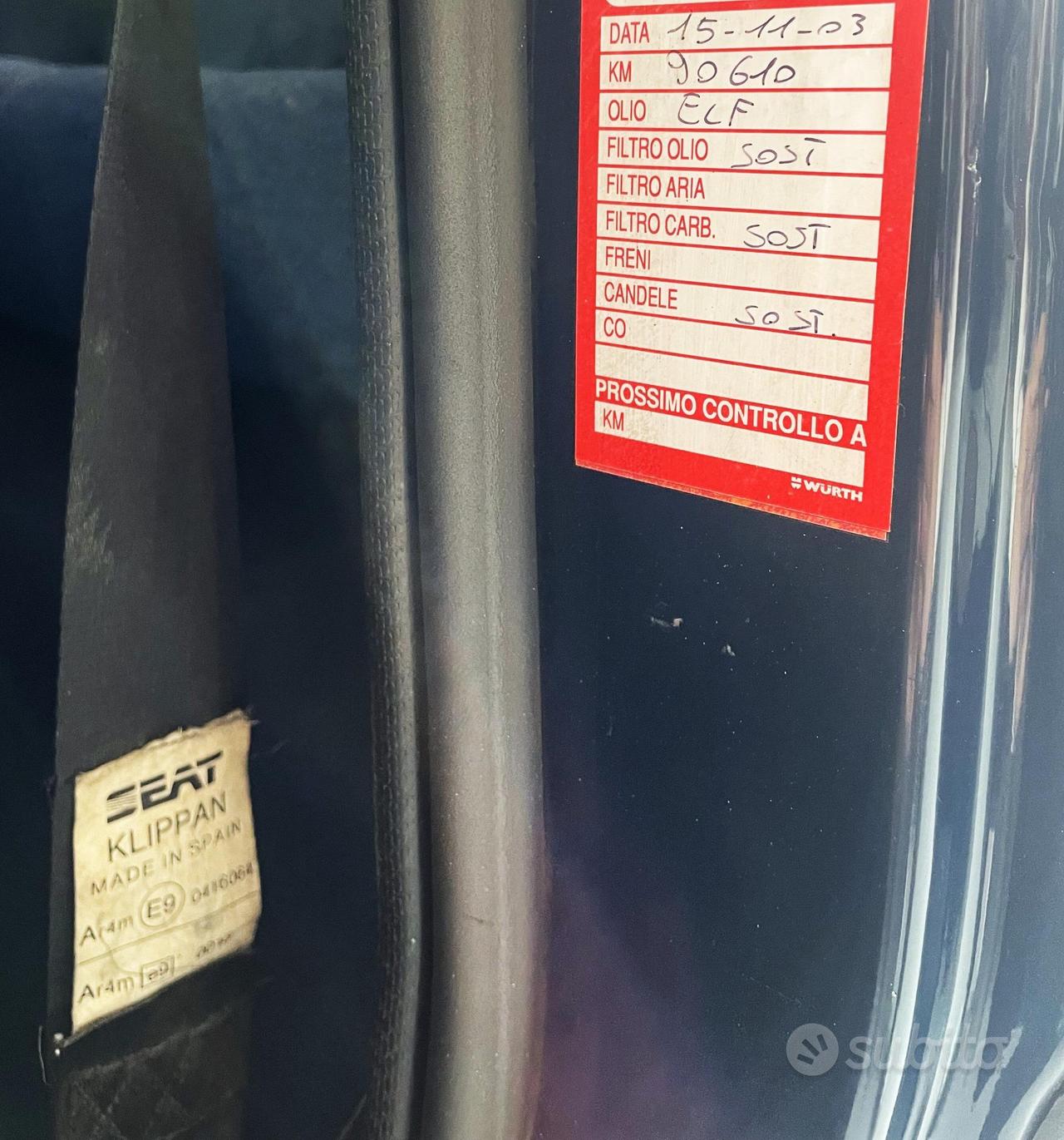 Seat MARBELLA 850 Jeans UNICO PROPRIETARIO - 1992