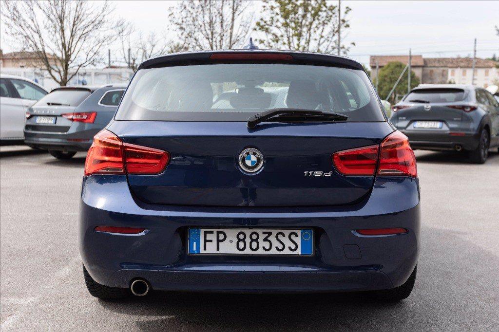 BMW 116d 5p del 2018