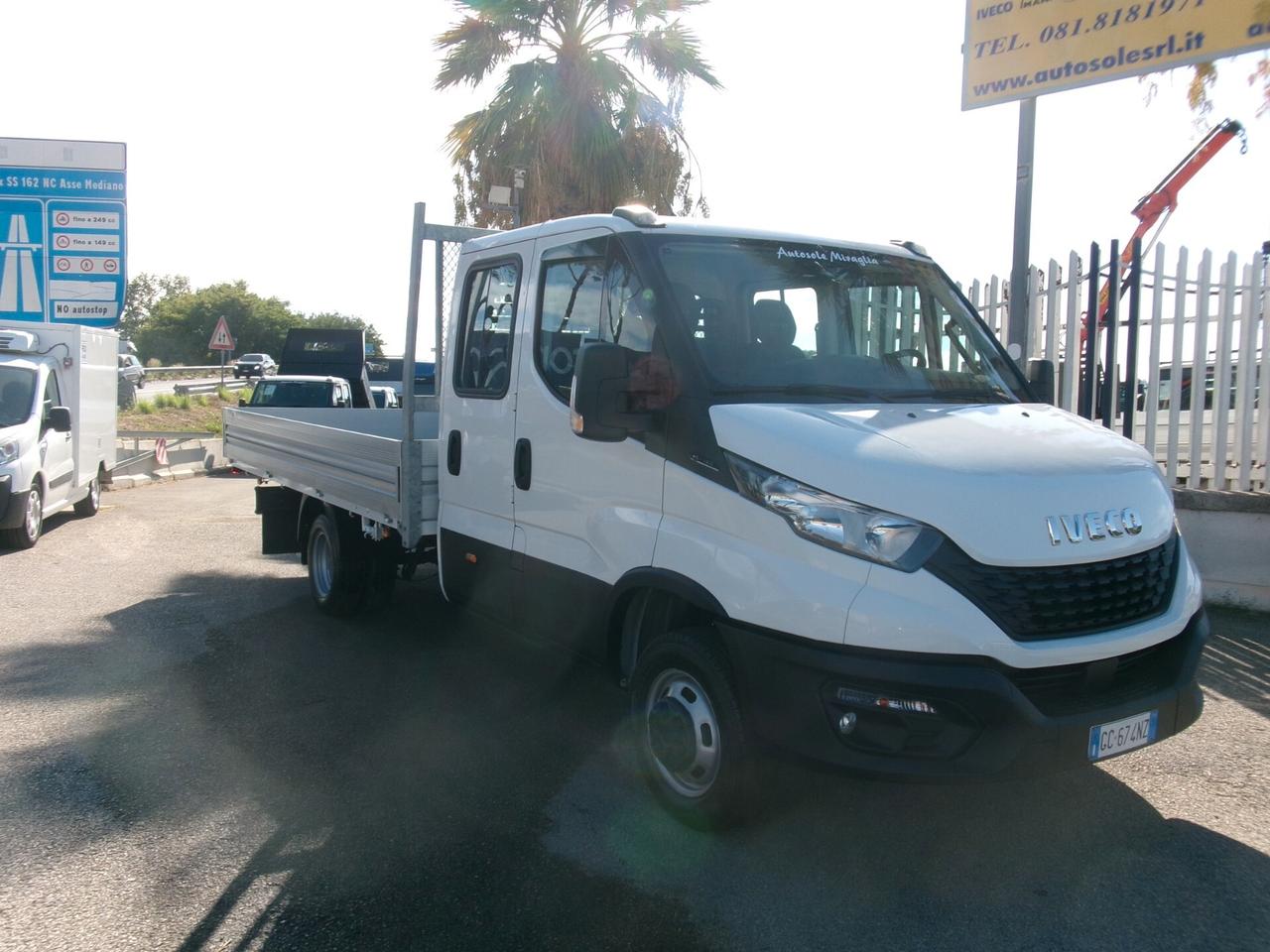 Iveco Daily 35C16 2.3 160CV **18000KM** DOP CABINA 7P CASSONE DA 4.20M PASSO 4100