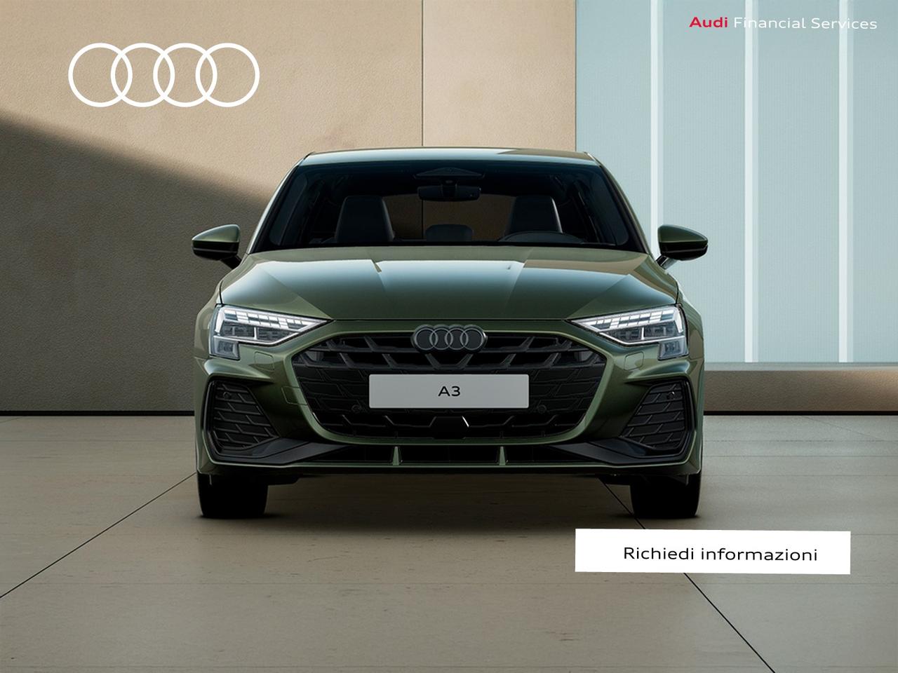 Audi A3 sportback 2.0 tdi s line edition 150cv s-tronic