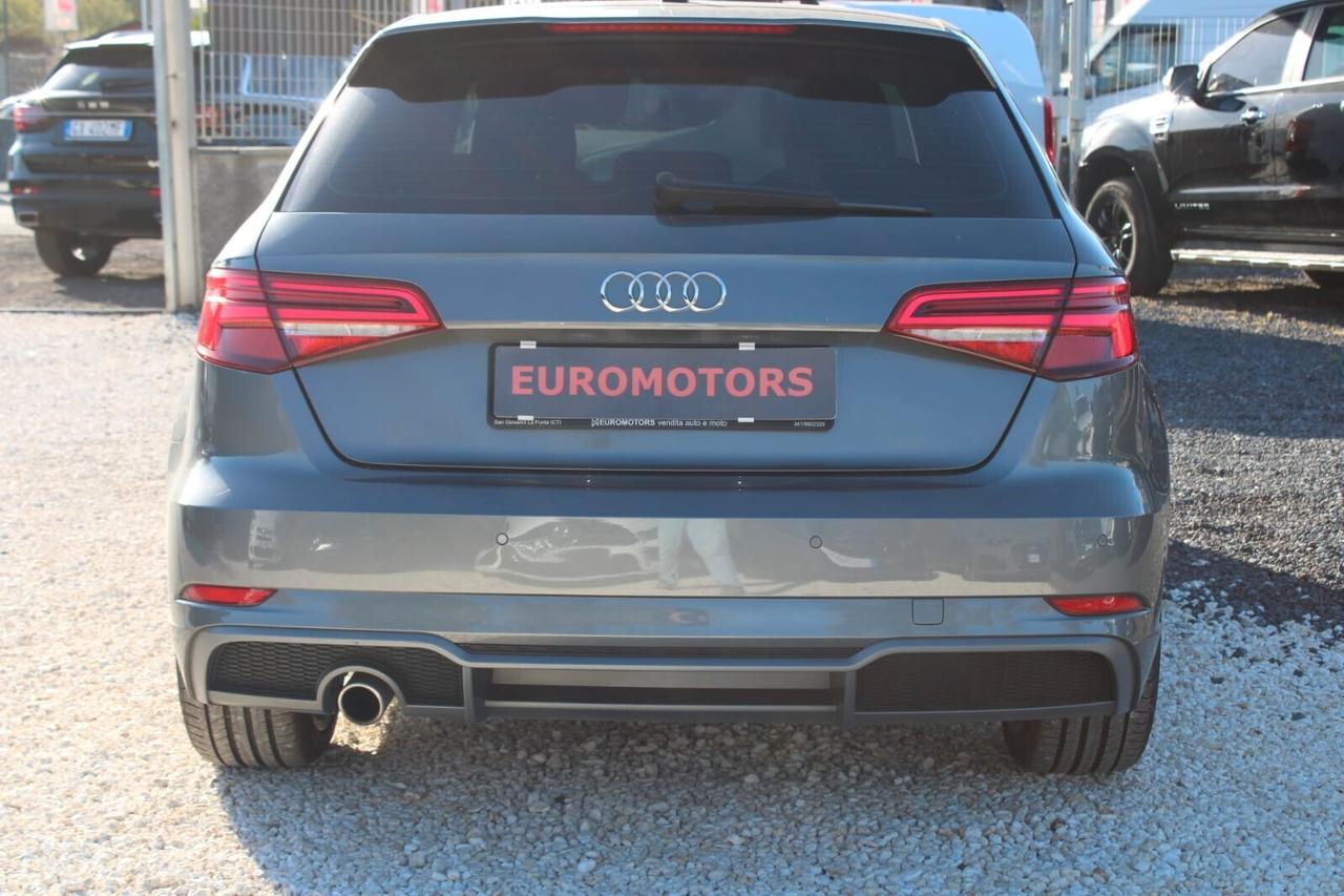 Audi A3 SPB 30 TDI S tronic Tua A SOLI 251€ al mese Anticipo Zero