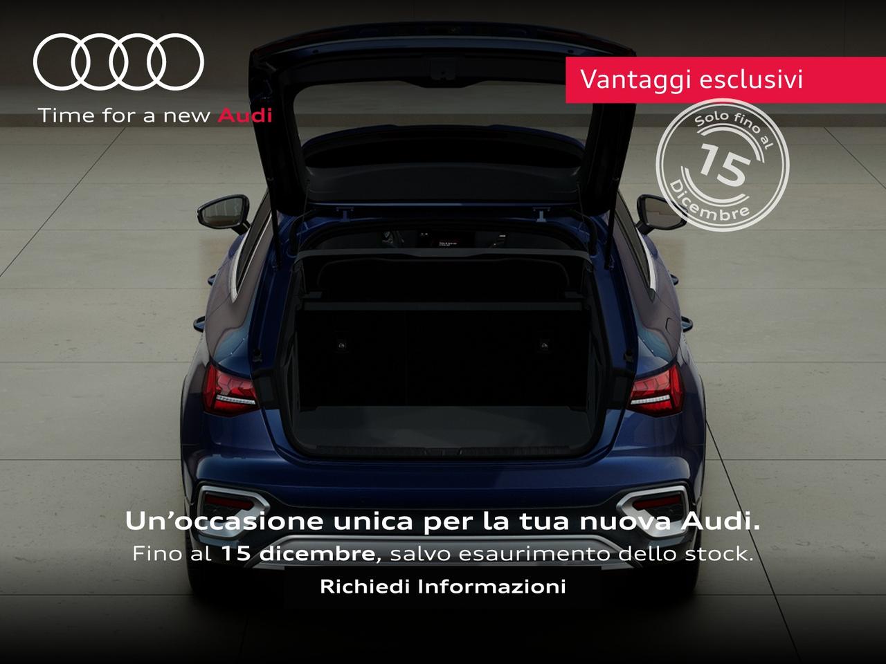 Audi A3 allstreet 2.0 tdi identity contrast 150cv s-tronic