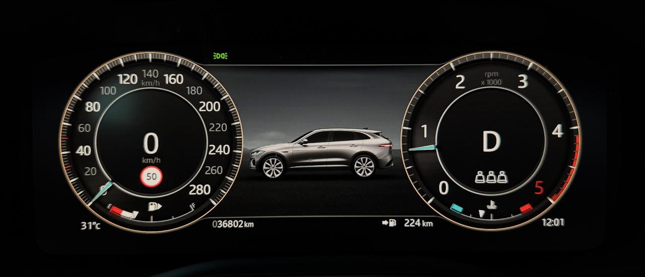 Jaguar F-Pace R-Dynamic SE D200 MHEV AWD 2.0cc 204cv Tagliandi ufficiali