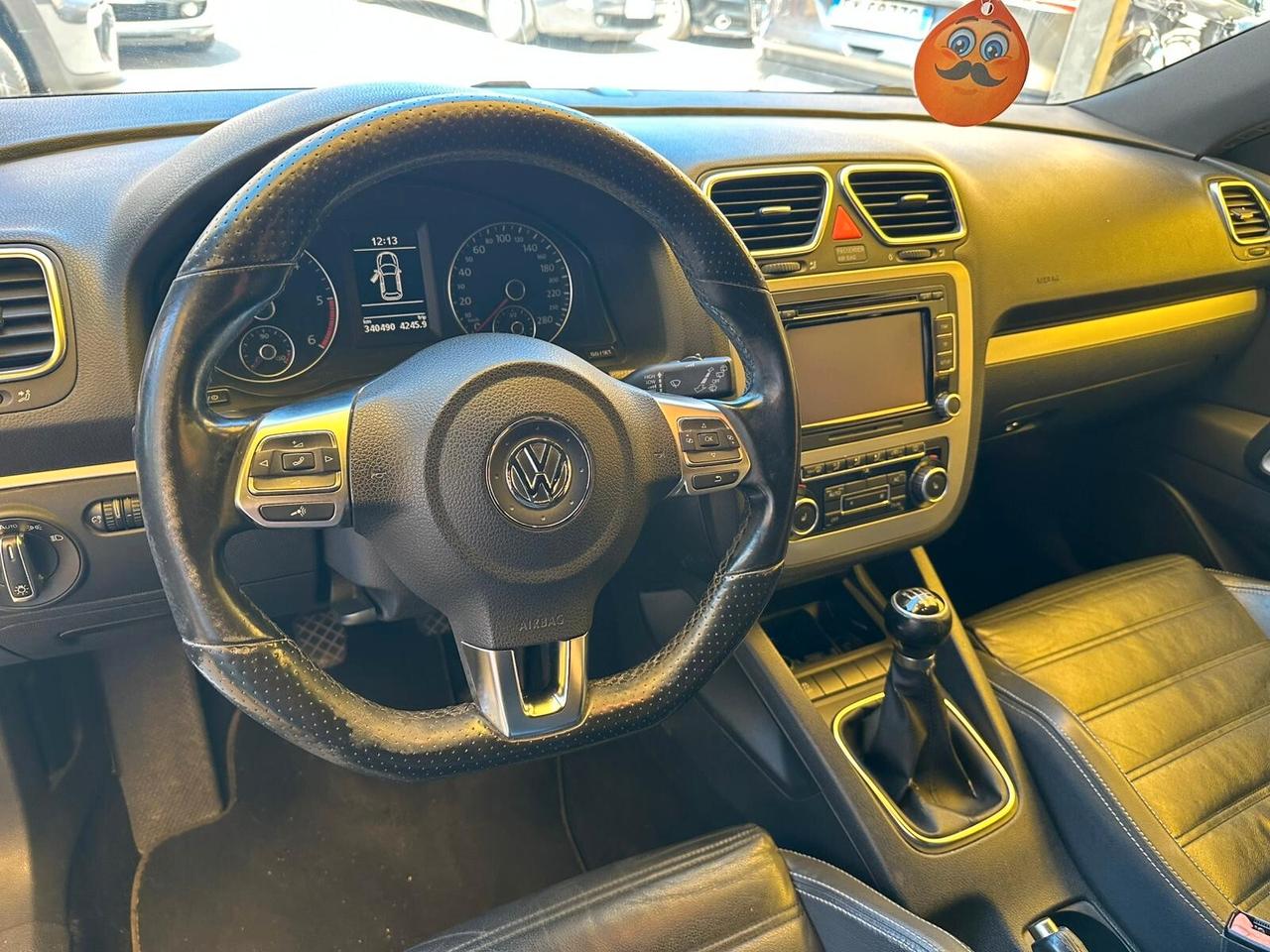 Volkswagen Scirocco 2.0cc diesel 12 mesi garanzia-2010