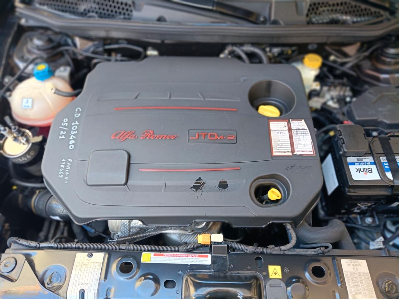 GIULIETTA 1.6 Diesel105CV-UNIPRO-NEOPATENYATI-Euro7890