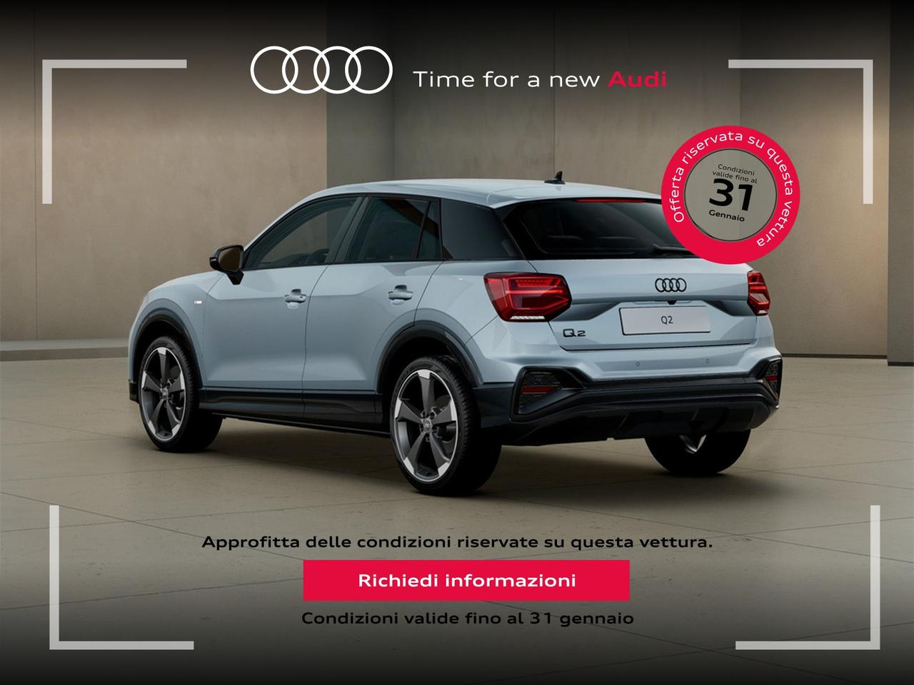 Audi Q2 35 2.0 tdi identity black s-tronic