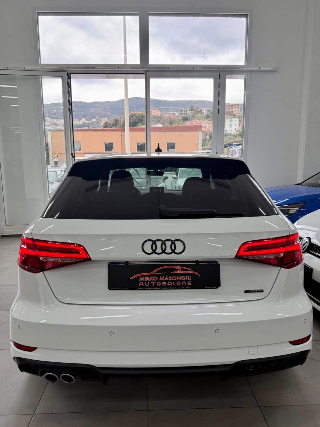 Audi A3 SPB 2.0 184cv quattro S tronic FINANZIABILE