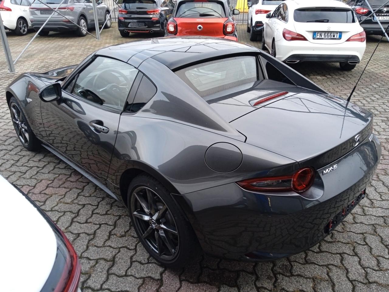 Mazda MX-5 RF LED 17" SENS PARK PELLE TOTALE CRUISE CONTROL SEDILI RISCALDATI NAVY IN ARRIVO OPZIONABILE