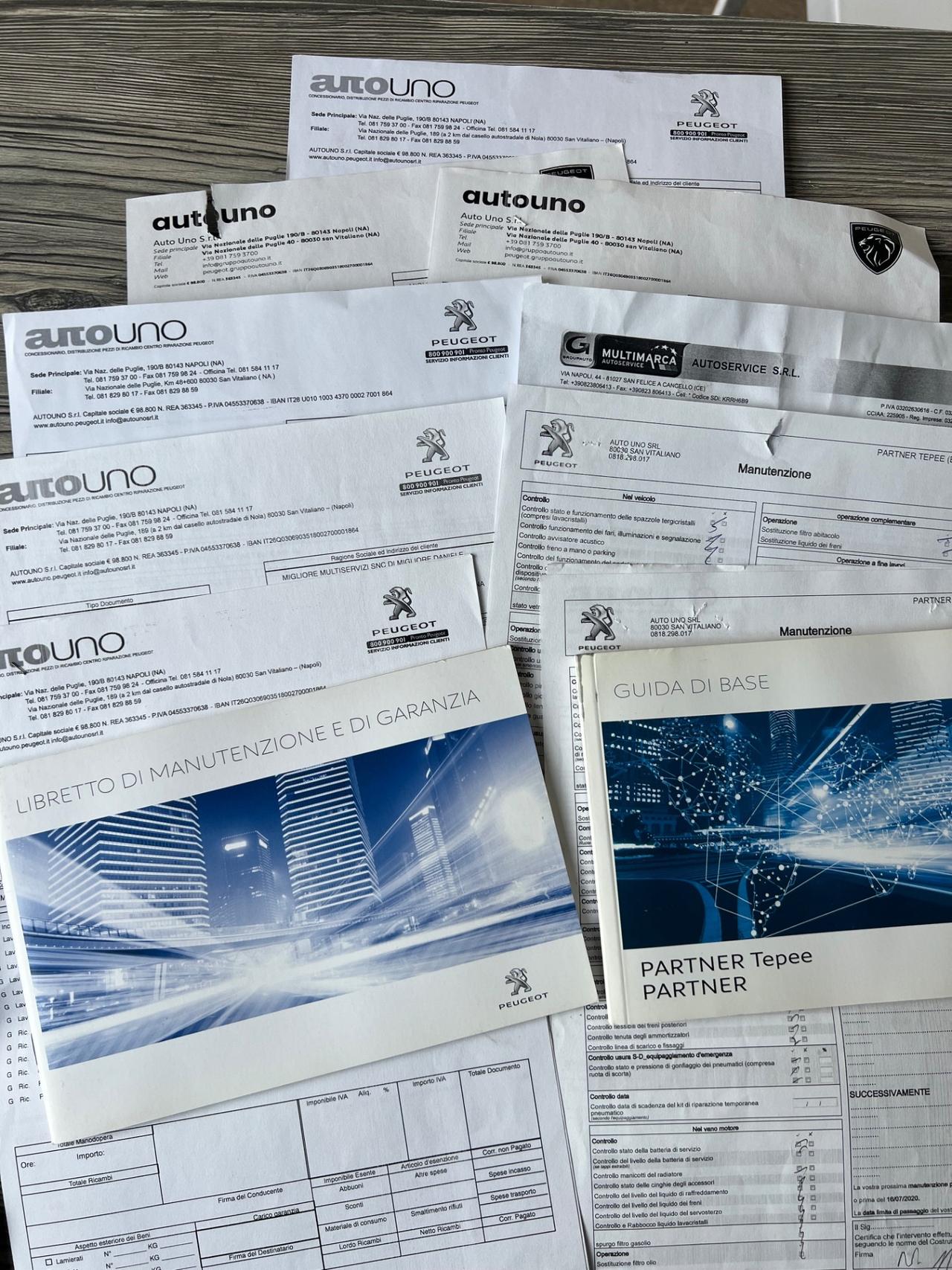 Peugeot Partner Tepee BlueHDi 100CV