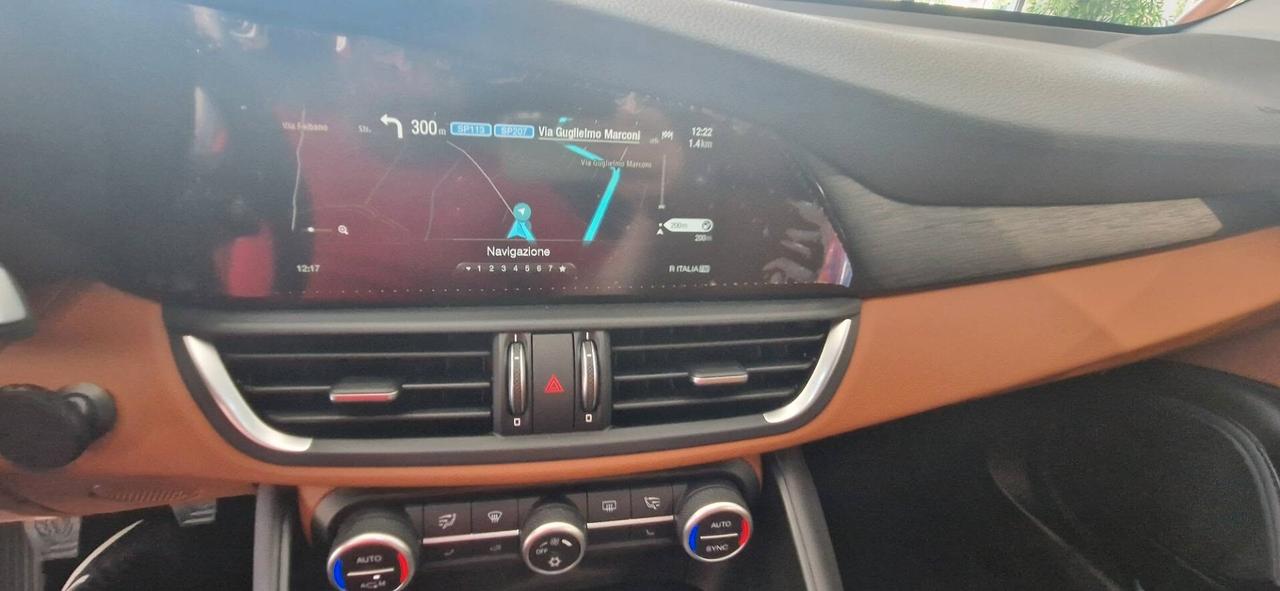 Alfa Romeo Giulia 2.2 180 CV 05/17 KM 38000 ITALIANA +BIXENO+PELLE TOTALE+NAVIGATORE+TELECAMERA