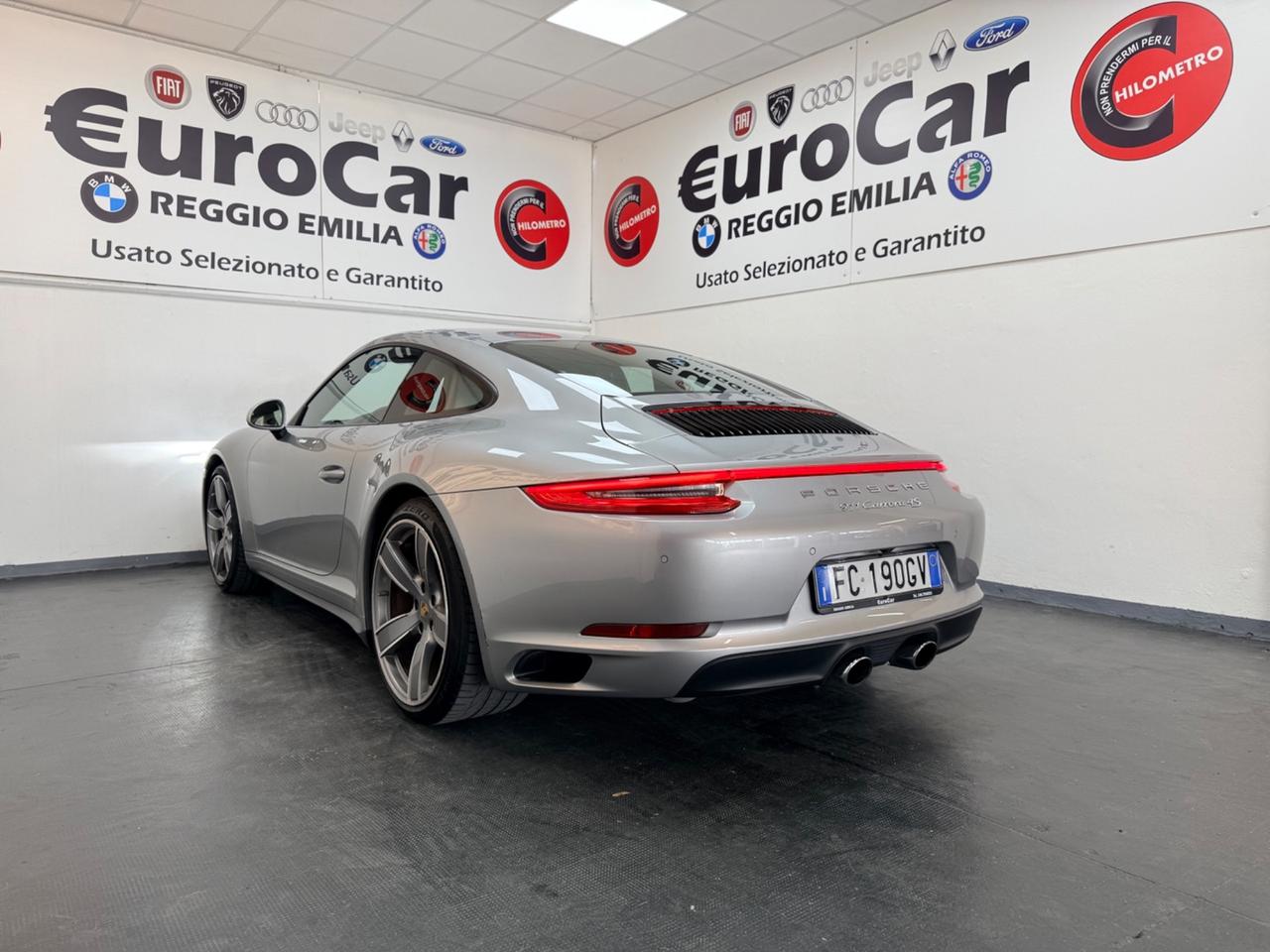 Porsche 911 3.0 Carrera 4S 420cv 04/2016 LIFT SCARICHI 4 RUOTE STERZ VENTILATI UFFICIALE ITA