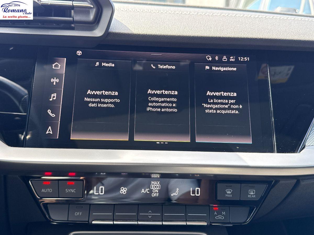AUDI - S3 Sportback S3 2.0 tfsi quattro s-tronic#TETTO APRIBILE!