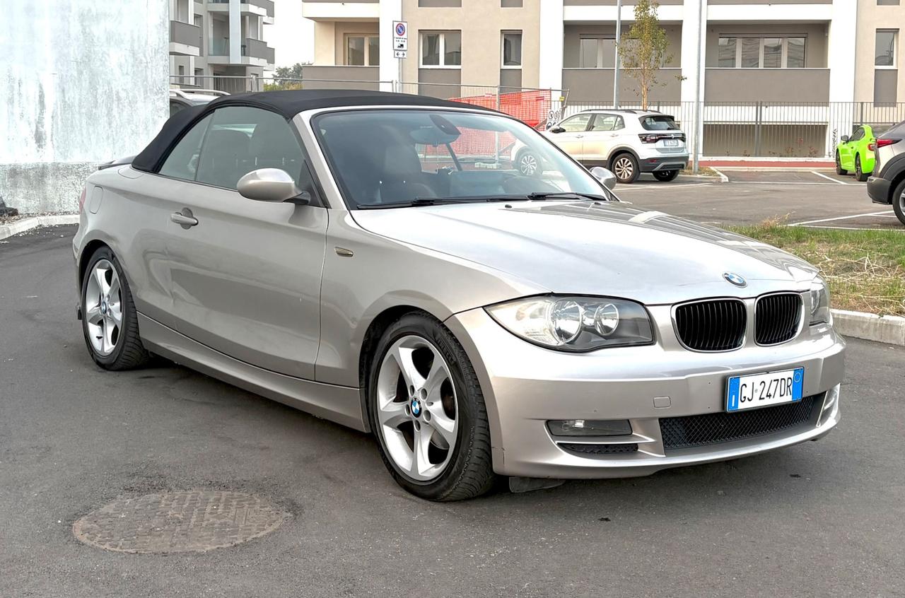Bmw 120i 2.0 benzina Msport Cabrio Automatica