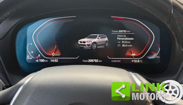 BMW X3 xDrive20d xLine 190CV Steptronic