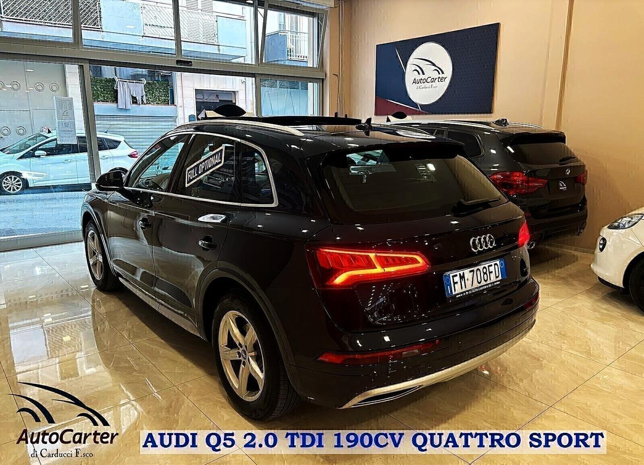 Audi Q5 2.0 TDI 190CV QUATTRO** TETTO**PERFETTA