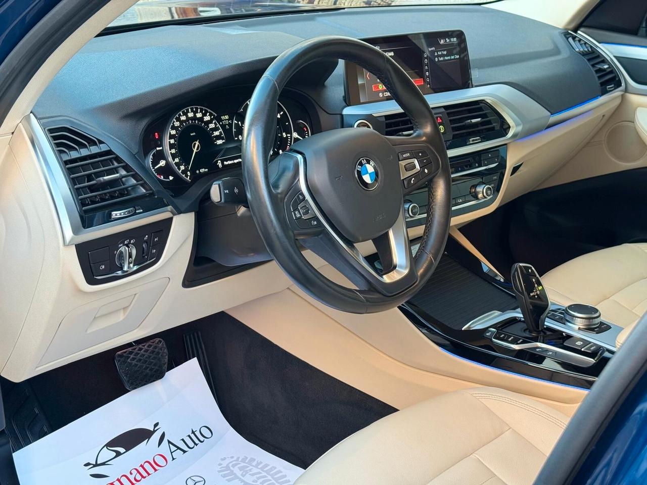 BMW X3 XDRIVE 20D BUSINESS ADVANTAGE 190HP- 2019