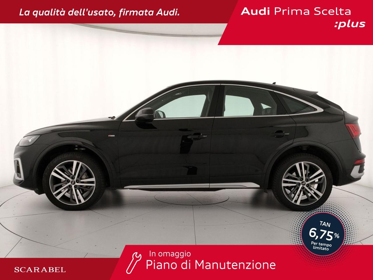 Audi Q5 sportback 40 2.0 tdi mhev 12v s line plus quattro s-tronic