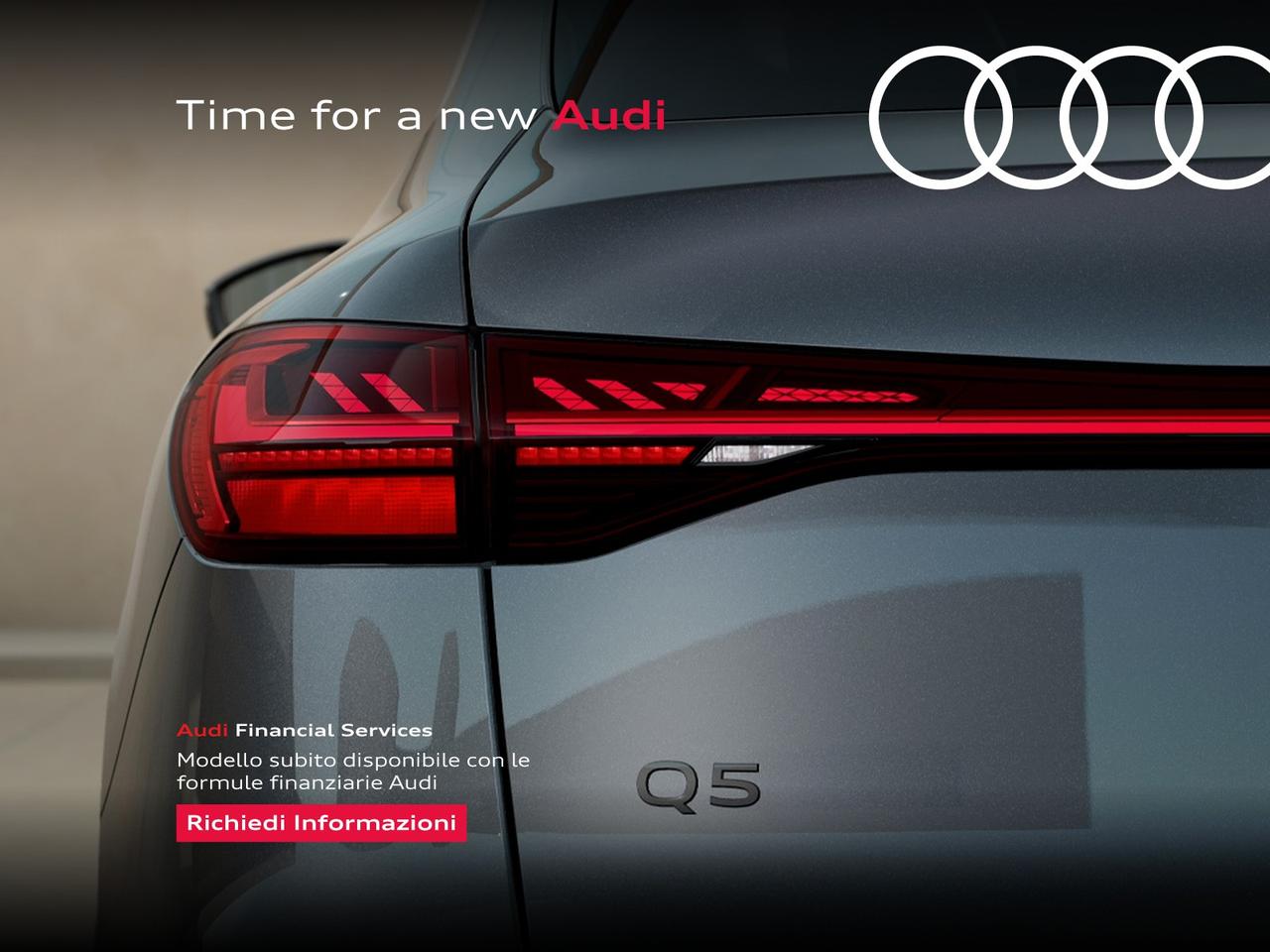 Audi Q5 sportback 2.0 tdi mhev+ s line edition quattro 204cv s-tronic