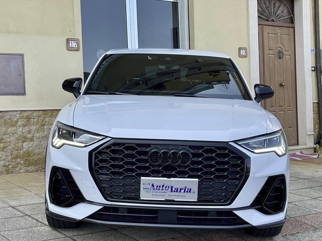 Audi Q3 SPB 35 TDI S tronic S line edition Interno/Esterno-Navigazione MMI plus-Fari Full Led matrix-Retrocamera-Cerchi lega Audi Sport 20"-Pack Black edition