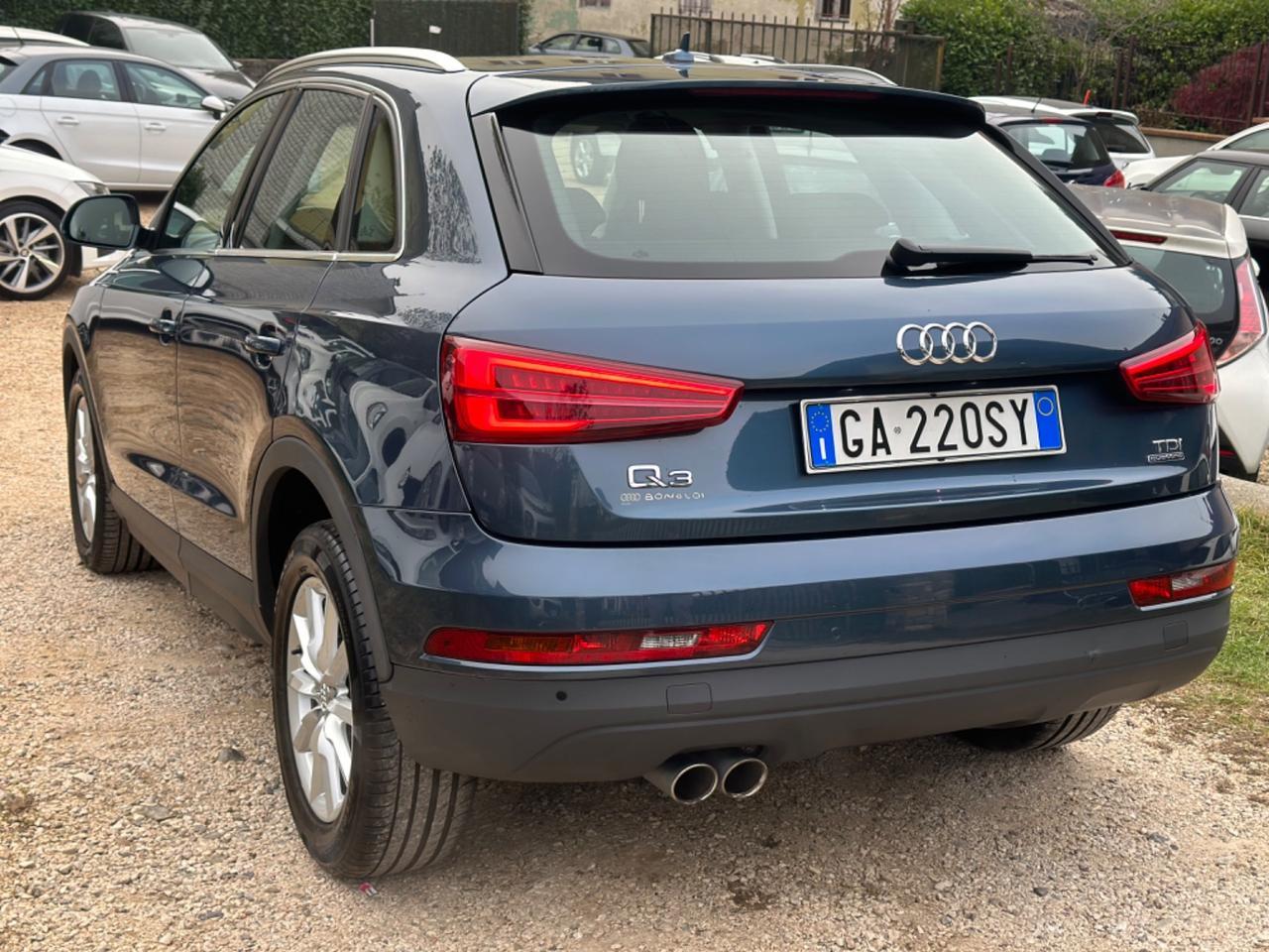 Audi Q3 2.0 TDI 150 CV QUATTRO SPORT UNICOPR GARANZ UNICOPR