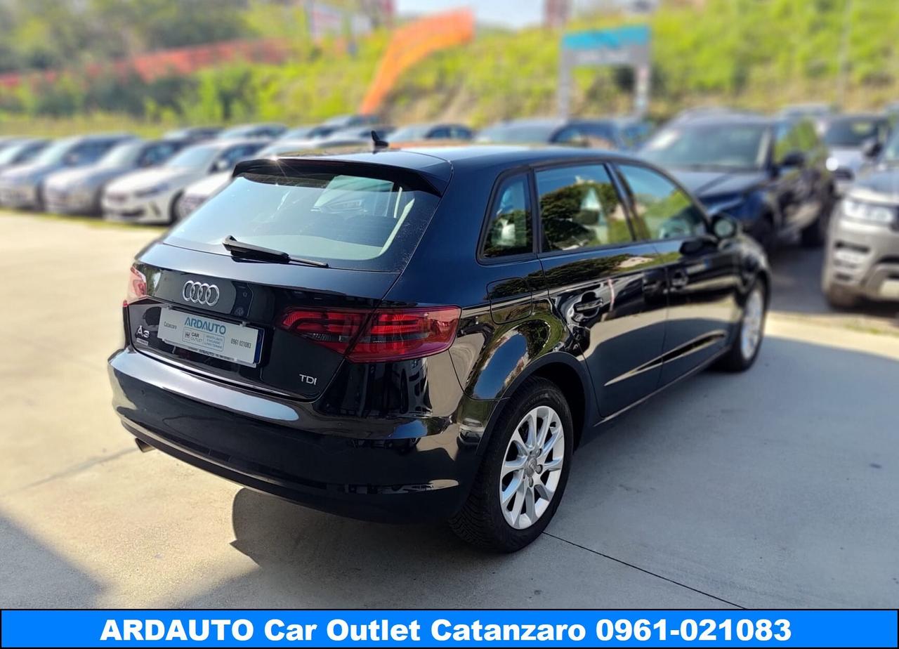 Audi A3 Sportback 1.6 Tdi 105 cv