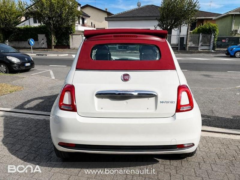 FIAT 500C Hybrid 1.0 70cv Ibrido