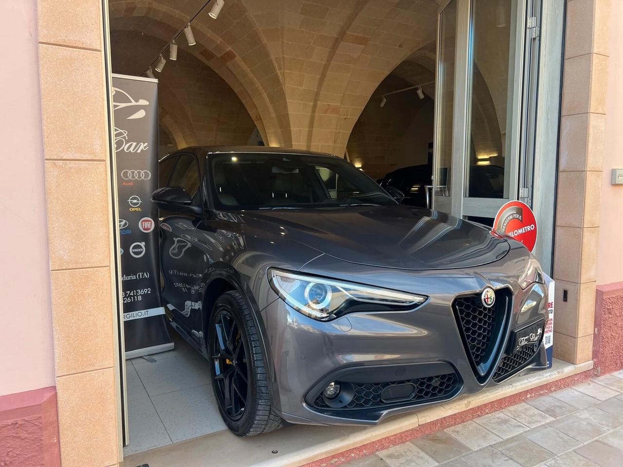 ALFA ROMEO STELVIO VELOCE 2.2 210CV Q4 PELLE NAVI CAM ANNO 2021