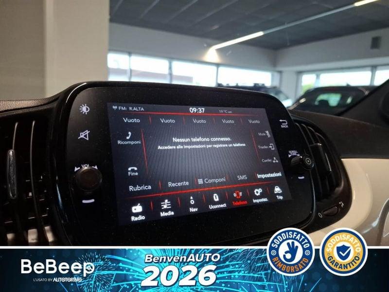 FIAT 500 1.0 HYBRID LOUNGE 70CV