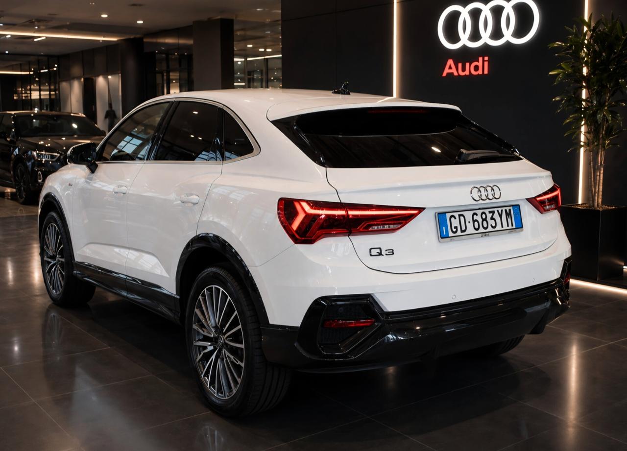 Audi Q3 SPORTBACK 35 TDI S tronic unicoproprietario