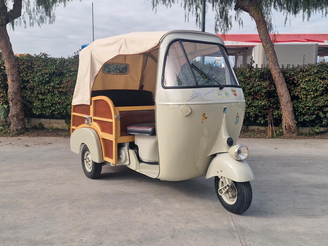 Piaggio Ape Raro Calessino AC1 1957 Restaurato