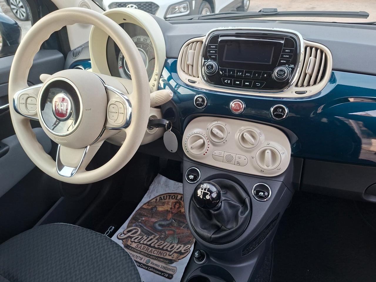 Fiat 500 1.2 fire euro6b 2016 nuovissima