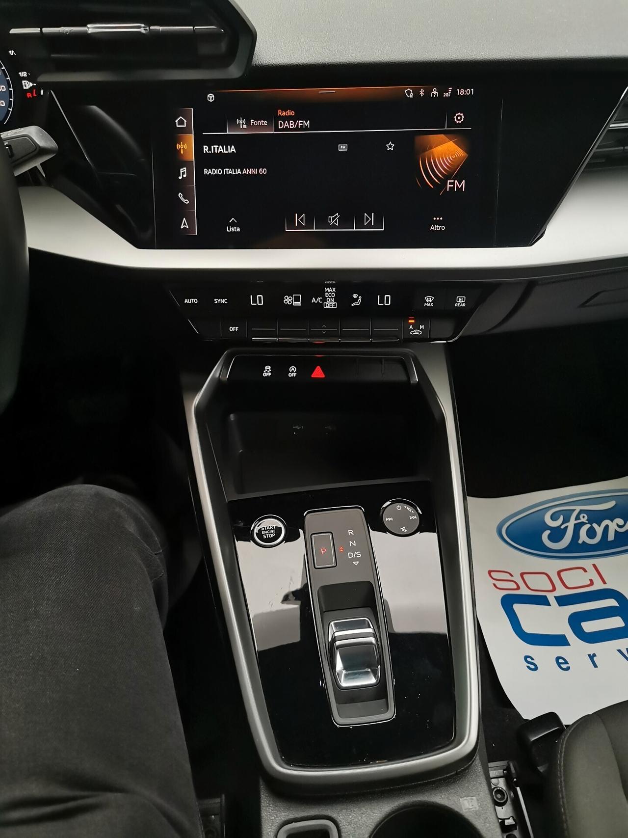 Audi A3 SPB 2.0 30 TDI 115cv Aut. Business Advanced Iva Detraibile