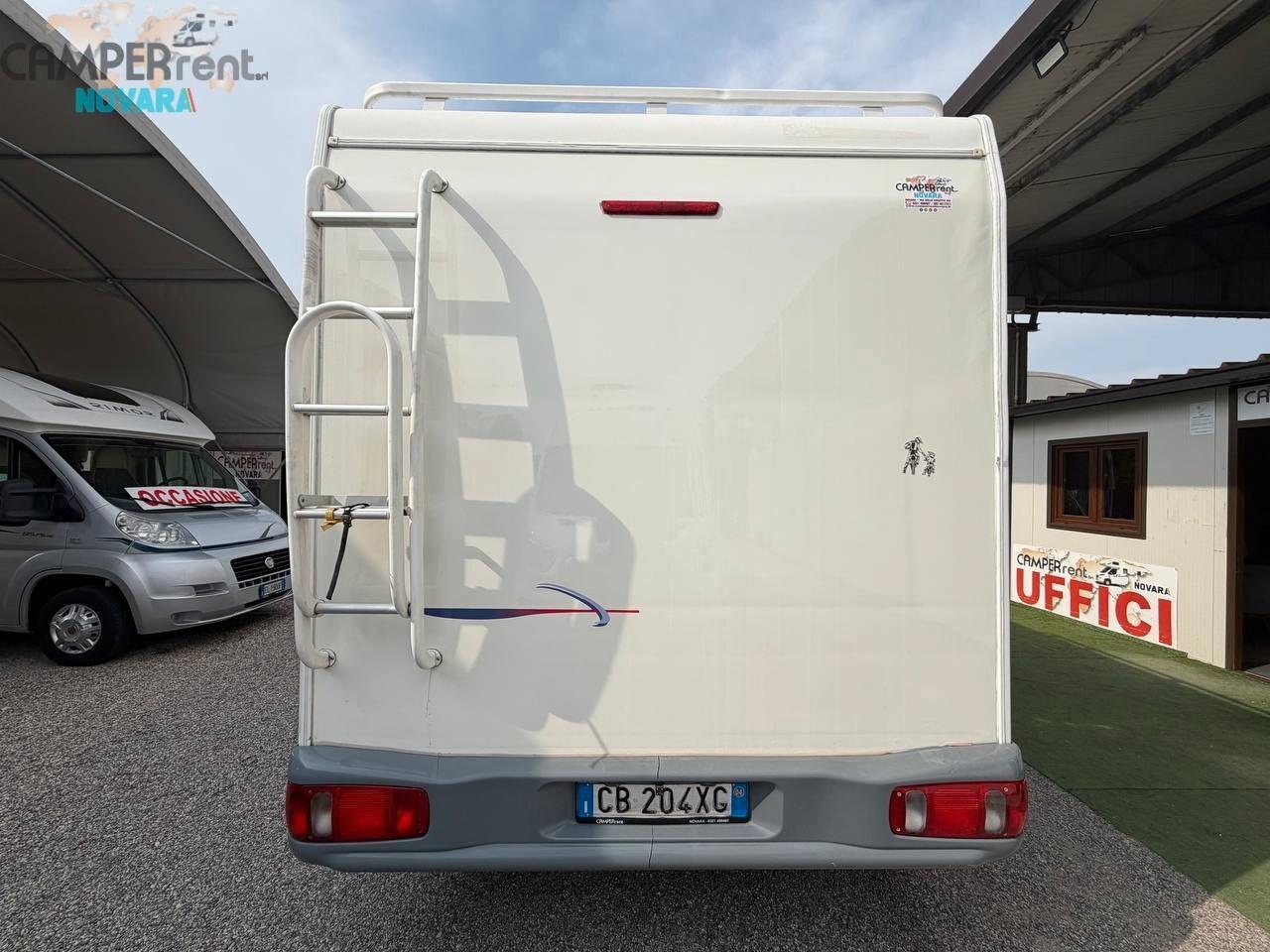 Challenger GENESIS 192 - LETTO MATRIMONIALE IN CODA E GARAGE