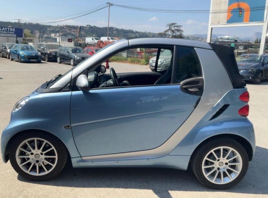 Smart ForTwo 1000 52 kW MHD cabrio passion