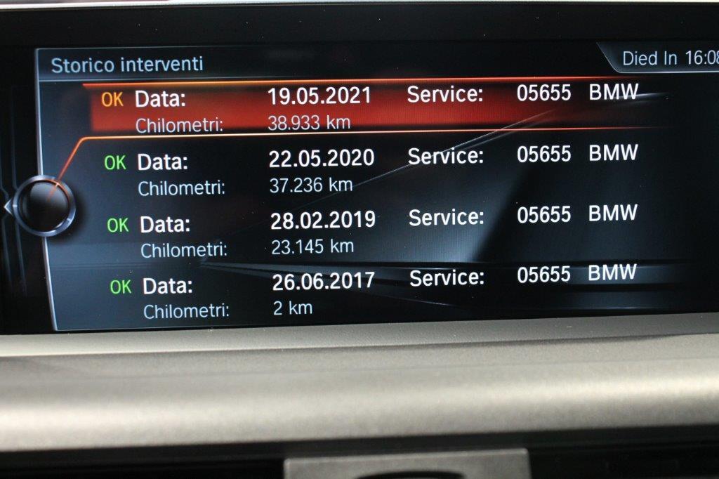 Bmw 220d Coupé M Sport Manuale KM 62000 Tagliandata uff