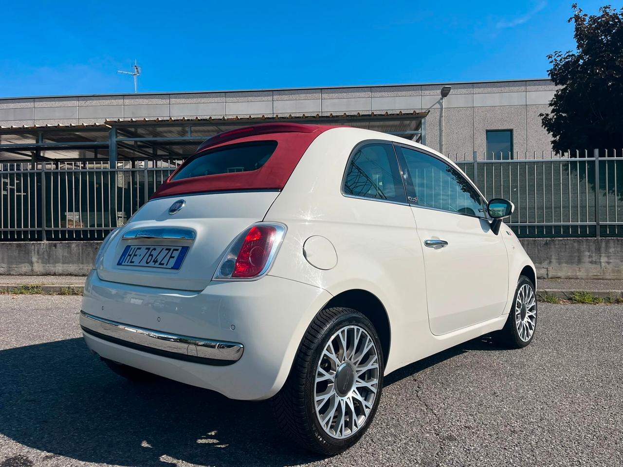 Fiat 500 1.2 benz cabrio solo 59.000 km