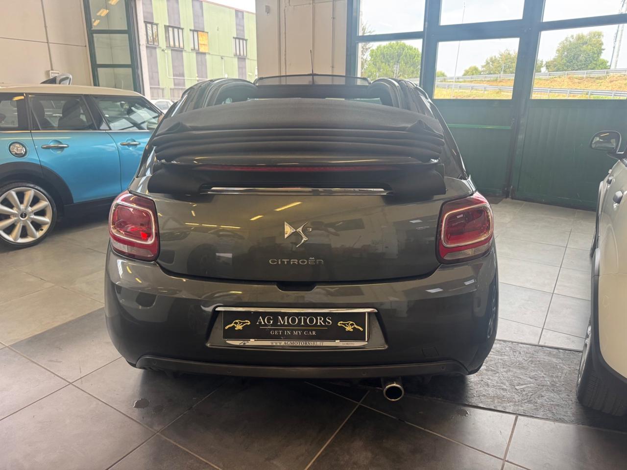 Citroen DS3 CABRIO SO CHIC 1.2 82Cv Benzina