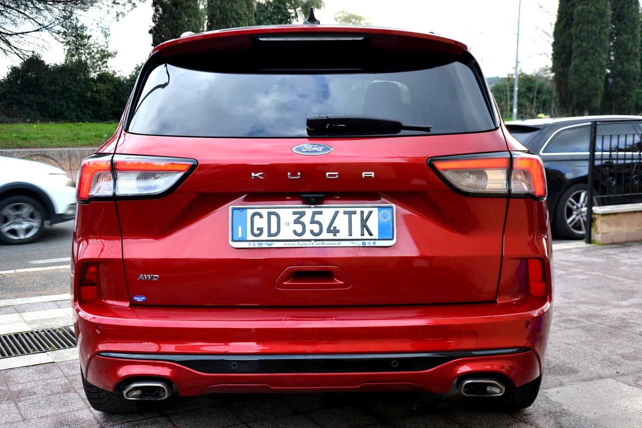 Ford Kuga 2.0 190CV AWD ST-LINE X AUTOM. +TETTO+PEL+NAV+RCAM