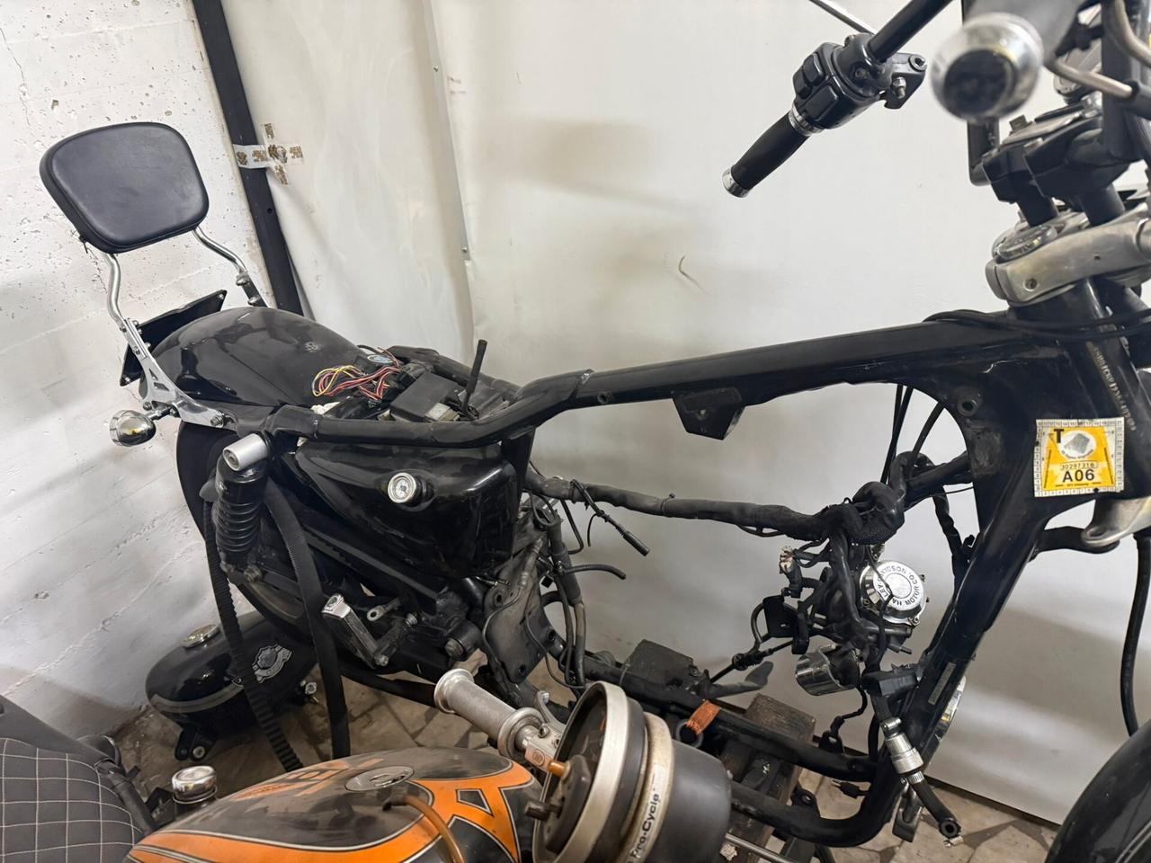 TELAIO CON DOCUMENTI HARLEY-DAVIDSON SPORTSER 2003 1200 S