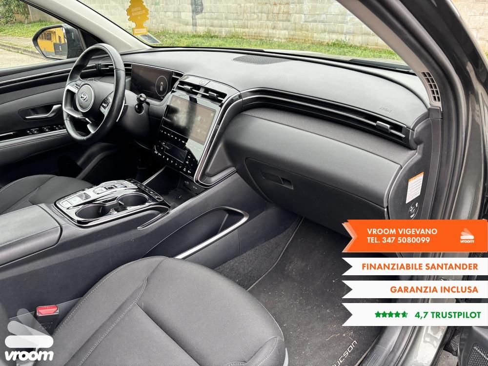 HYUNDAI Tucson 3ª serie Tucson 1.6 HEV aut. Ex...