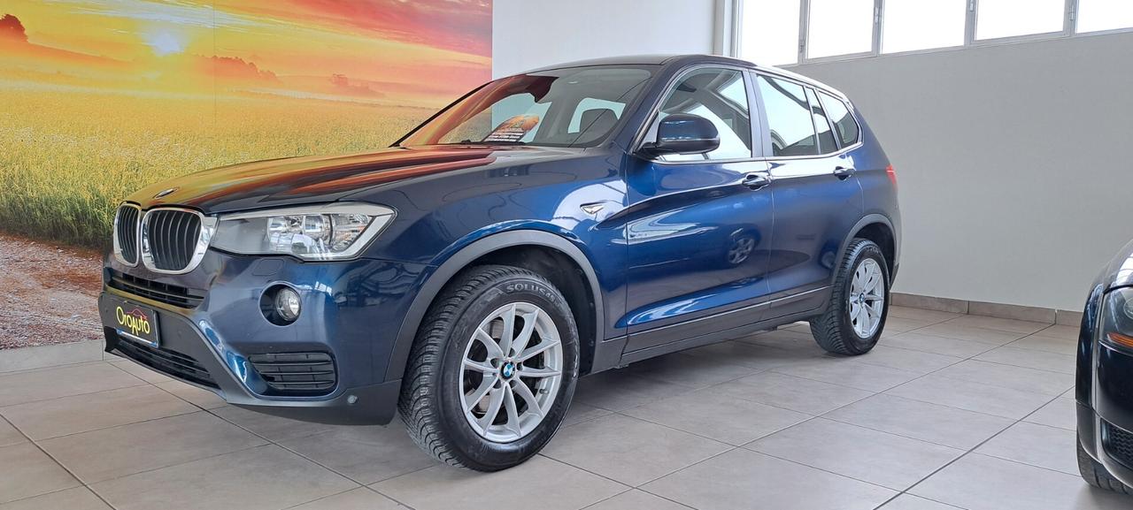 BMW X3 2.0d X-Drive-Automatico-Navi-Pdc-Tagliandat