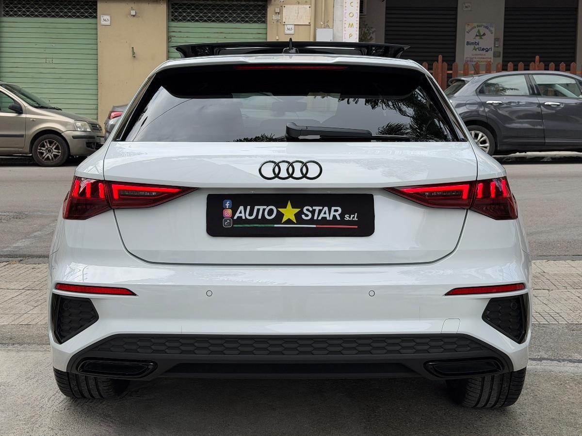 Audi A3 Sportback 30 TDI S-line edition Identity Black 116CV
