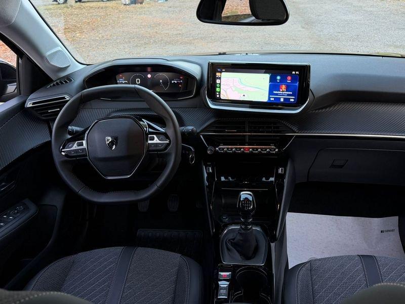 Peugeot 208 208 1.2 puretech Allure s&s 100cv grigio cemento