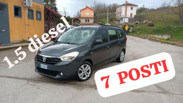 Dacia Lodgy 1.5 diesel 7 posti navigatore telefono bluetooth