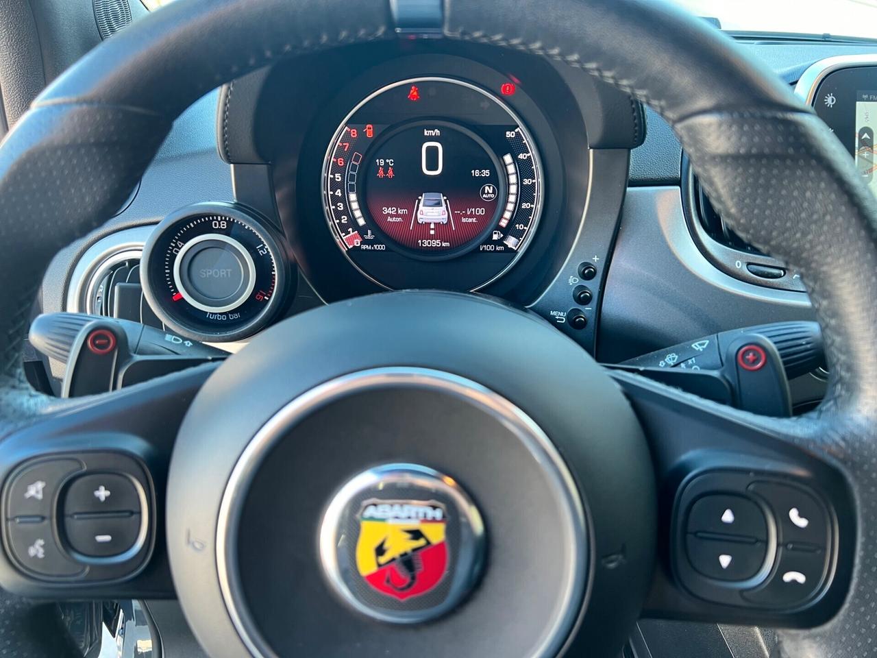 Abarth 595C 1.4 t-jet 595 Turismo 165cv AUTO LED/PELLE NUOVA!!