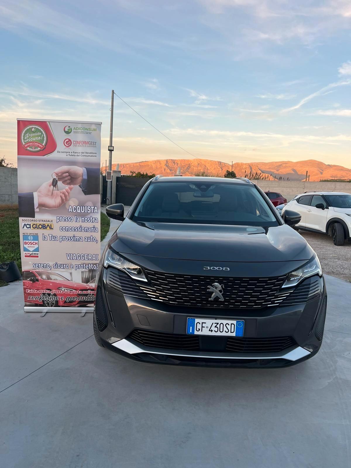 Peugeot 3008 BlueHDi 180 S&S EAT8 GT