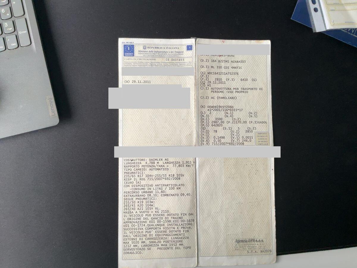 Mercedes-benz ML 350 CDI 4 Matic