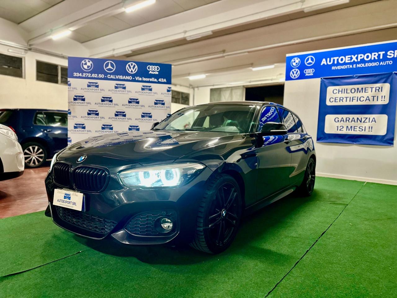 Splendida Bmw 116 Msport/2018-euro6/kmcertificati