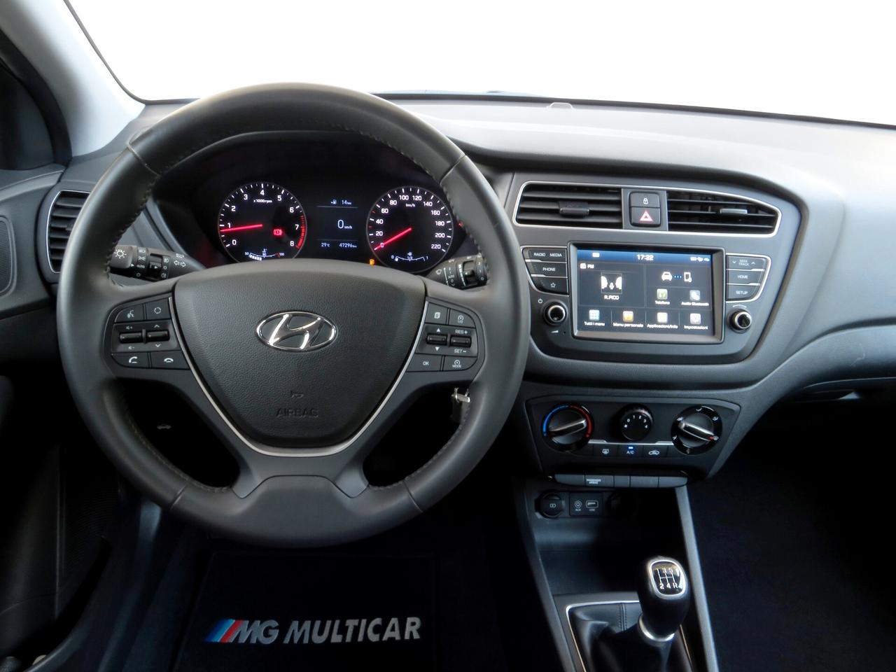 Hyundai i20 5p 1.2 84cv Prime. adas/android-carplay/retrocamera